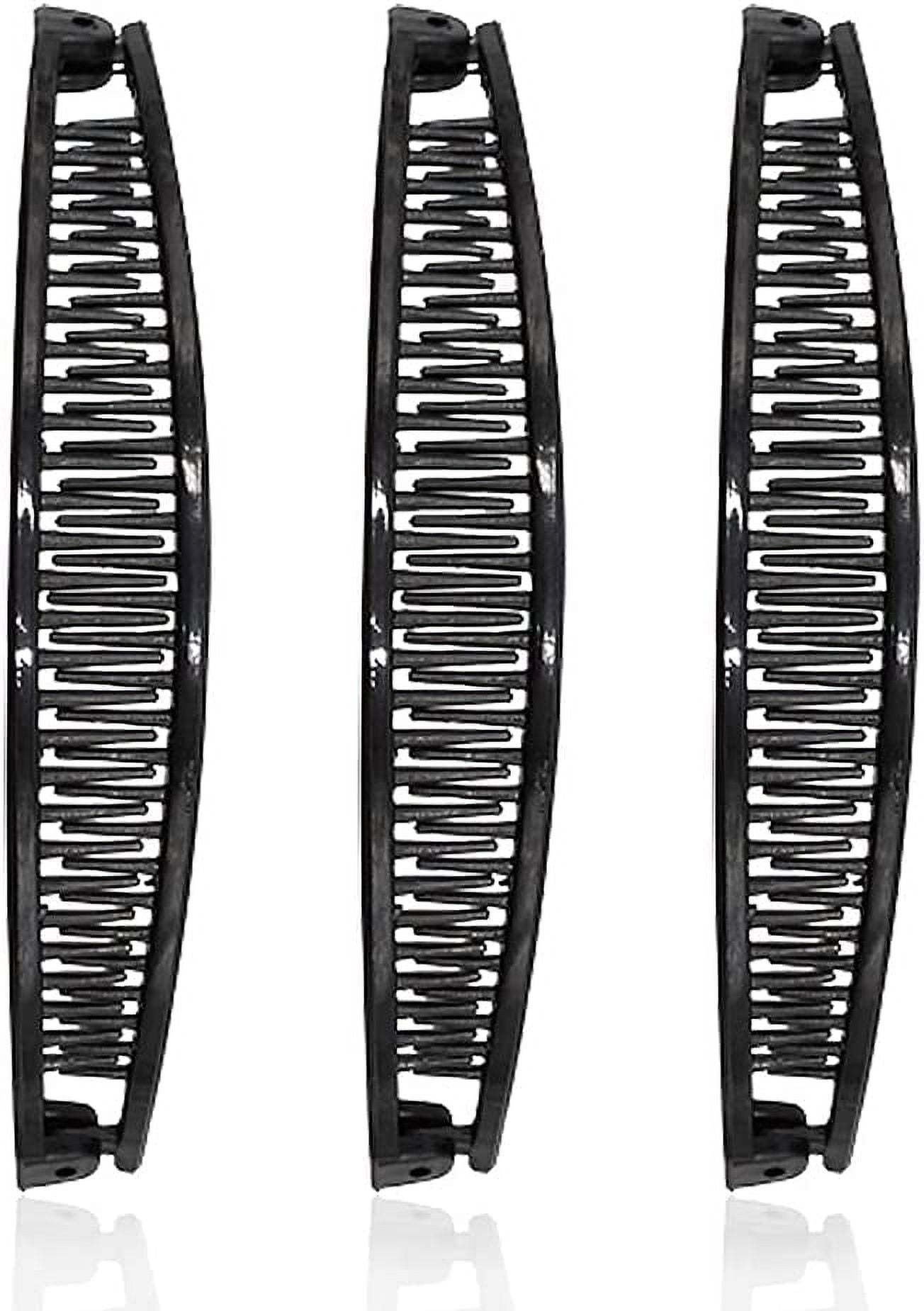 Banana Hair Clips for Thick Fine Vintage Large Bananas Women Curly Clincher Combs Tool Barrettes