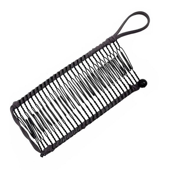 Banana Hair Twister - 30-Teeth Fashionable Comb, Flexible Grip - No Hairline Marks, Suitable for Thin/Thick Hair - Create High/Low Ponytails, for Women/Girls, Daily/Party Use