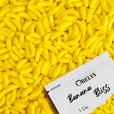 Bananarama Banana Heads Candy - Golden Goodness Banana Runts | 1 Pound (16oz)