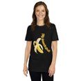 thumbnail image 1 of Banana Is My Favorite Fruit Short-Sleeve Unisex T-Shirt (Black, L), 1 of 4
