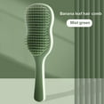 thumbnail image 1 of Banana Leaf Hair Brush for Long Hair Detangling Styling Massage Air Cushion Comb Women Men Home Salon Use, 1 of 6