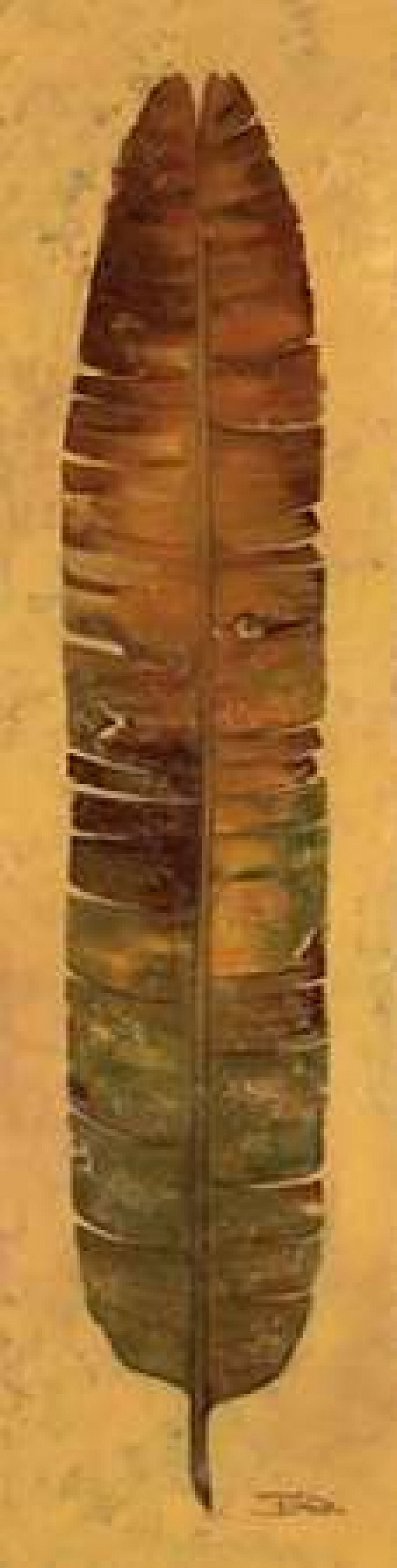 Banana Leaf III Canvas Art - Patricia Pinto (12 x 36)