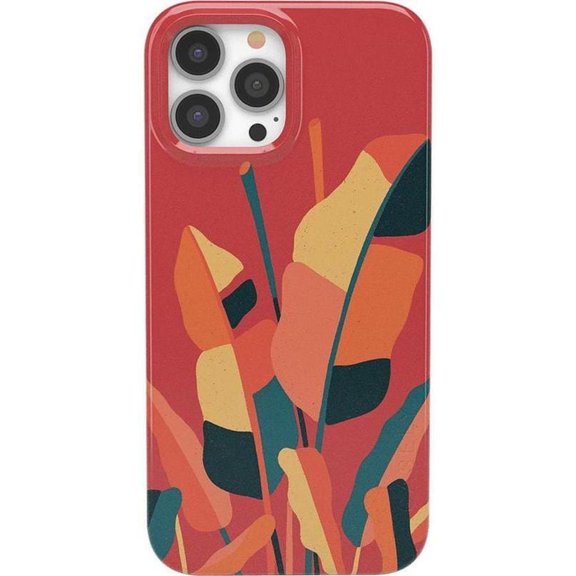 Banana Leaf Let it Grow Floral Art Phone Case with iPhone 17 to 11 Pro Max