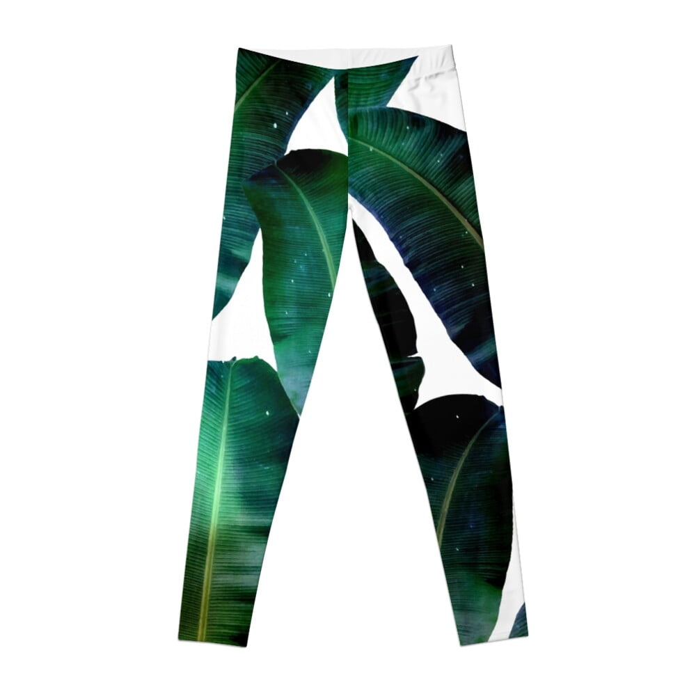 Banana Leaves redbubble lifestyle Leggings active wear harem pants