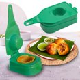 thumbnail image 1 of Banana Maker Kitchen Tool,Stamping Die for Making Banana Baskets and Food Shapes,Compact and Easy to Clean for Versatile Cooking,Ideal Gift for Home Cooks,Family Meals and Meal Prep-green, 1 of 7