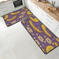 thumbnail image 1 of Banana Monkey Kitchen Mat Set of 2 Non-Slip Washable Kitchen Rugs Waterproof Comfort Standing Floor Mats for Kitchen Home Office Sink Laundry 17x29 Inch + 17x47 Inch, 1 of 6