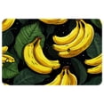 thumbnail image 1 of Banana Non-Slip Polyester Door Carpet Kitchen Mat Door Mat, Machine Washable, 1 of 6