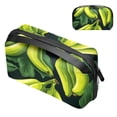 thumbnail image 1 of Banana Oxford Fabric Waterproof Portable Hard Drive Bag and Case with Cord Storage and Travel Charger Organizer for Electronic Devices - 5.9x9.44x3.14 in, 1 of 6