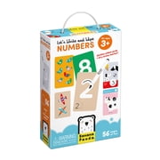 Banana Panda Lets Write and Wipe Numbers 3+, dry erase cards set for toddler