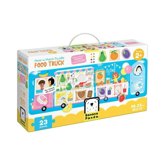 Banana Panda Make-A-Match Food Truck Puzzle