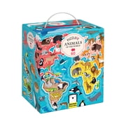 Banana Panda Puzzlove Animals of the World 4+, floor puzzle