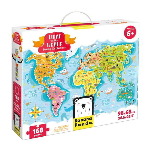 Banana Panda What in the World. Young Explorers 6+