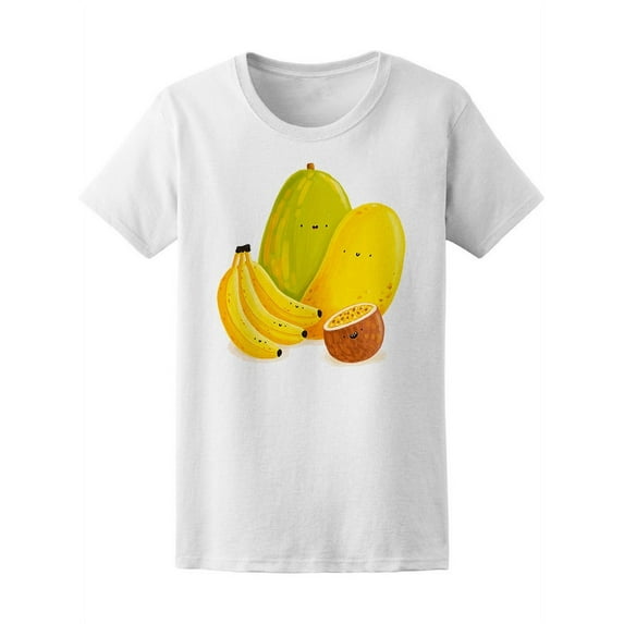 Banana, Papaya, Mango Passion T-Shirt Women -Image by Shutterstock, Female x-Large