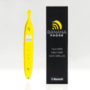 Banana Phone Bluetooth Handset and Wireless Speaker for Android and iPhone Mobile Devices