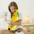 thumbnail image 1 of Banana Pillow Plush Toy, Super Soft Stuffed Animal for Kids - Cute Cuddle Companion for Sleep & Play, Kawaii Home Decor, Gift for Boys and Girls B, 1 of 5