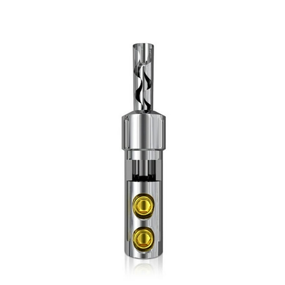 Banana Plug Connector Adapter with Heat Shrink Tube for Loudspeaker ...