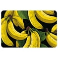 thumbnail image 1 of Banana Polyester Non-Slip Machine Washable Bath Rug Outdoor Carpet Bath Rugs, 1 of 6
