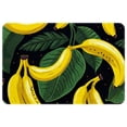 thumbnail image 1 of Banana Polyester Non-Slip Machine Washable Floor Rugs, Floor Mats, and Bath Rugs, 1 of 6