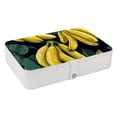 thumbnail image 1 of Banana Portable PU Leather Organizer Box with Removable Compartment for Jewelry Display and Storage - Jewelry Boxes Included, 1 of 6