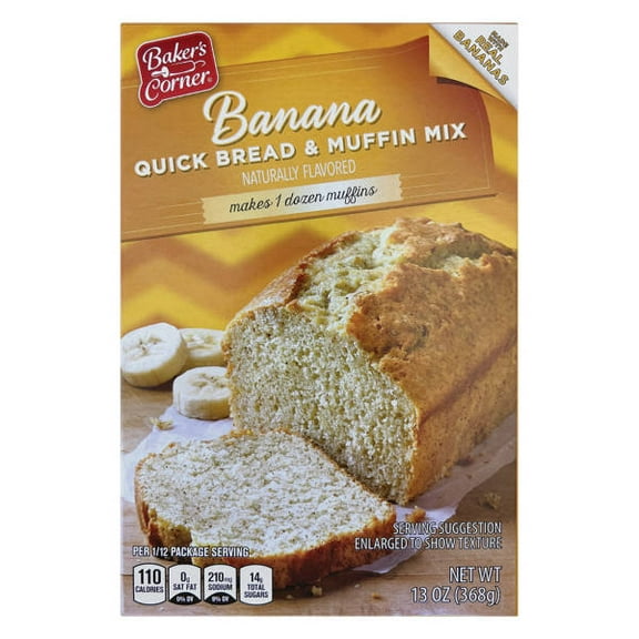 Banana Quick Bread Mix, 14 oz- Pack of 3