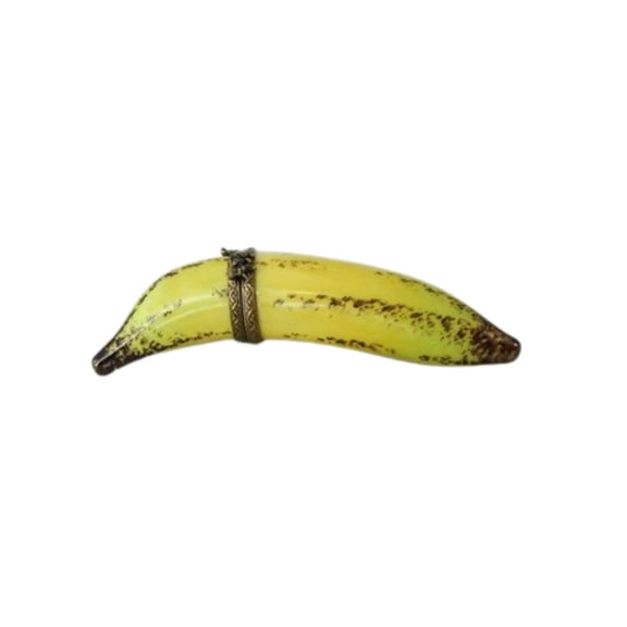 Banana Rare and Retired Porcelain Limoges Trinket Box Limoges Box Porcelain Figurine