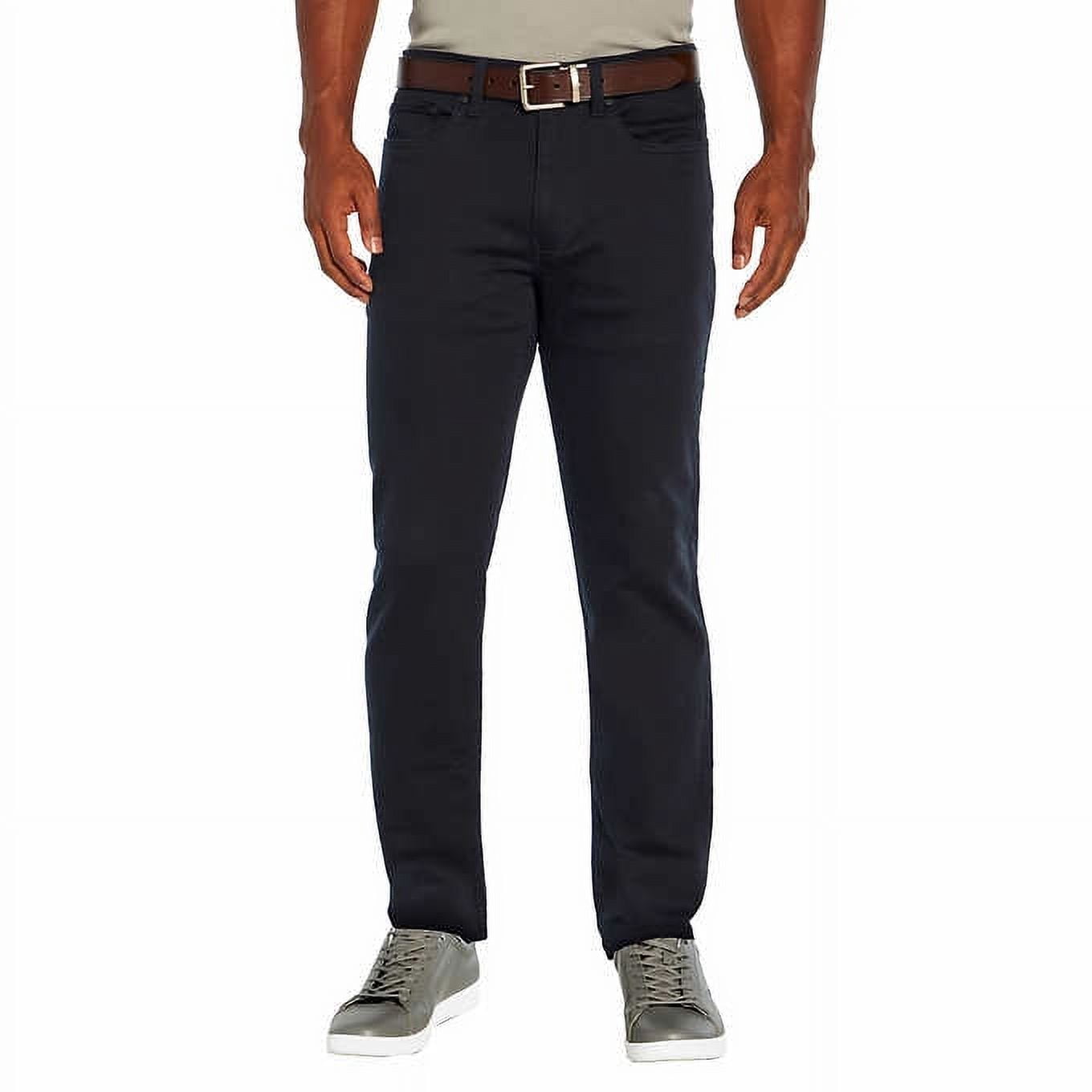 banana republic non iron stretch cotton dress pants NWT BANANA REPUBLIC Mens 38x32 Slim Fit Stretch Cotton Non Iron Dress Pant  Black