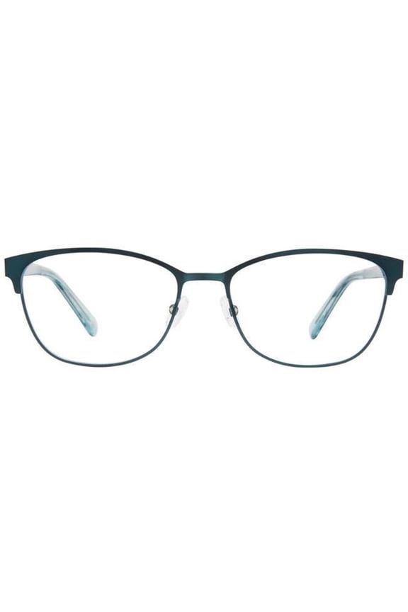 BR205 0PYW00 52mm Square Eyeglass Frames Women's Matte Teal