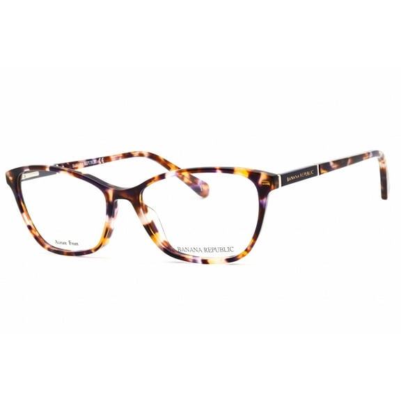 Banana Republic BR Bree Eyeglasses 0DEX Brown Violet Havana