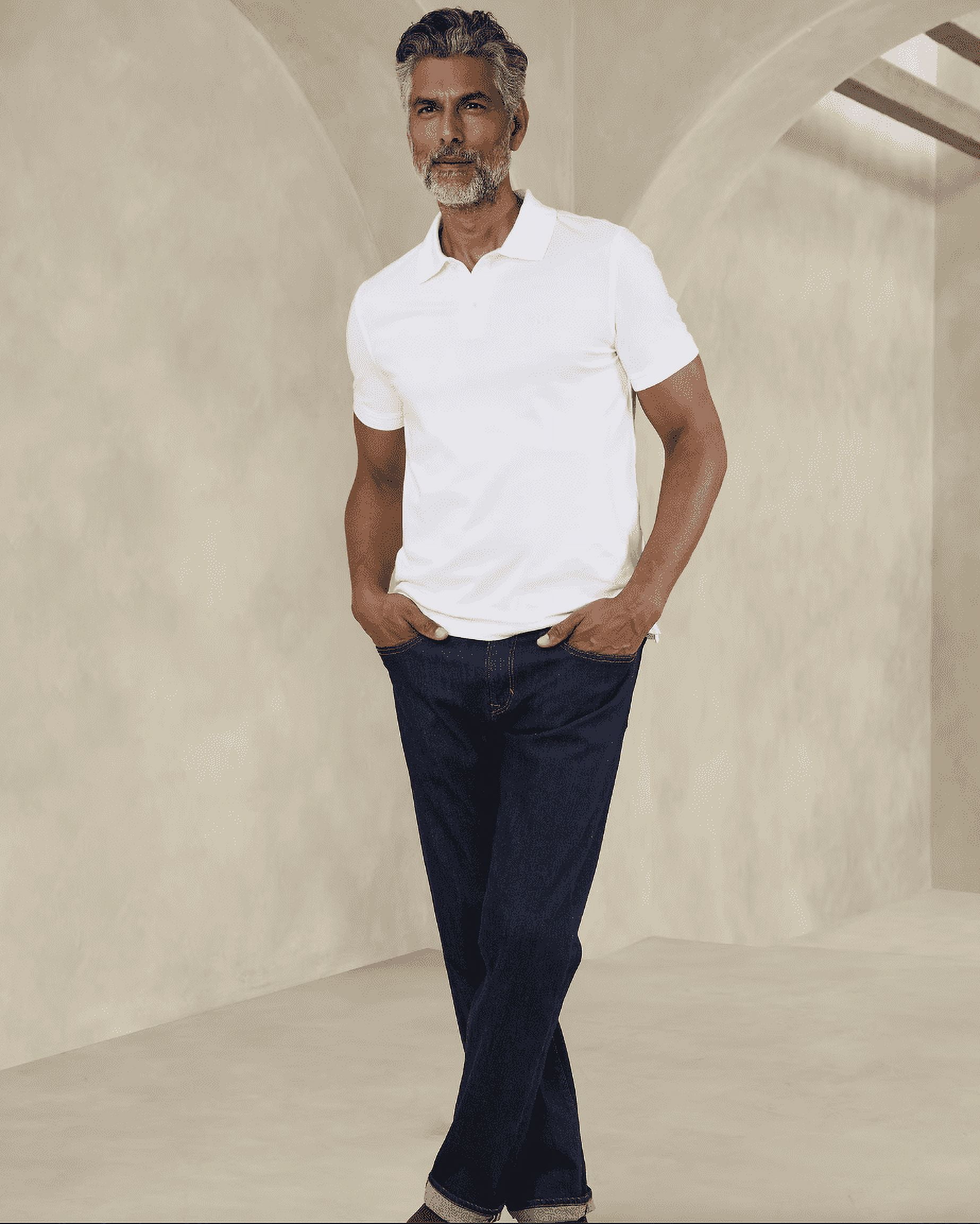 banana republic men's white dress shirt Banana Republic Men's Slim-Fit Wrinkle-Resistant Dress Shirt White Size L