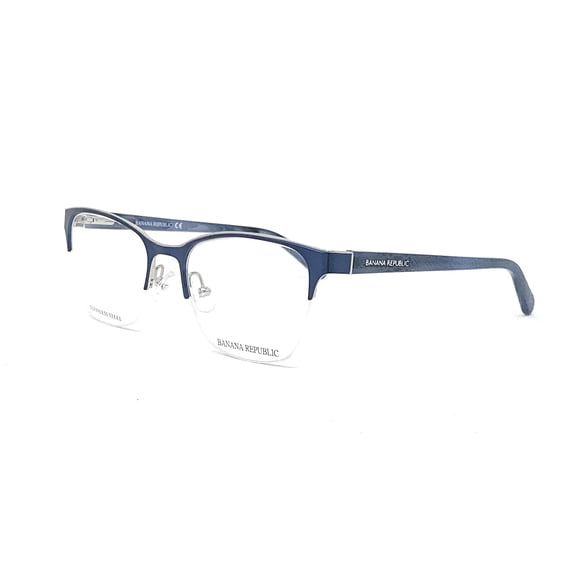 Banana Republic Full Rim Rectangular Matte Blue Eyeglasses