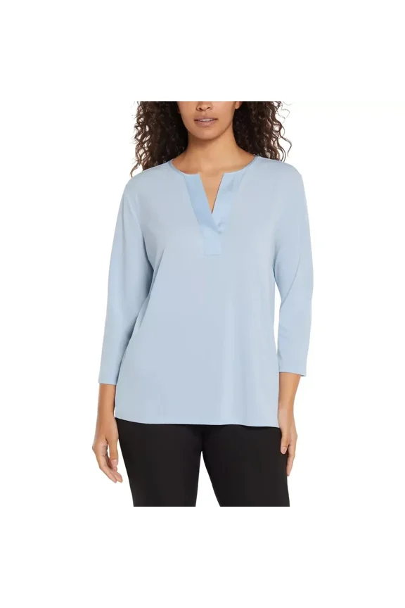 Ladies' Blouse, Blue, Large