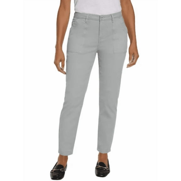 Banana Republic Ladies' High Rise Twill Pant Gray 10