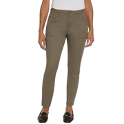 Banana Republic Womens High Rise Twill Pant, Green, 6