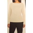 thumbnail image 1 of Banana Republic Ladies' Long Sleeve Top (Cream, L), 1 of 2