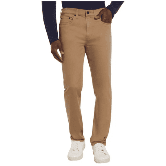 Banana Republic Men's 5 Pocket Pant, Tan, 34x32