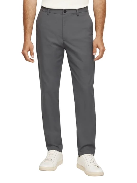 Men's Commuter Flex Pants, Gray, 38x34