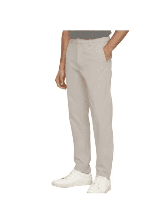 Men's Athletic Fit Commuter Flex Pant, Tan, 40X32