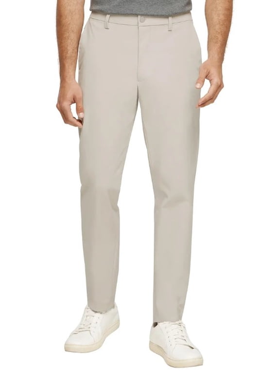 Mens Commuter Pant Stretch Water Repellent Wrinkle Resistant - Tan - 32x34