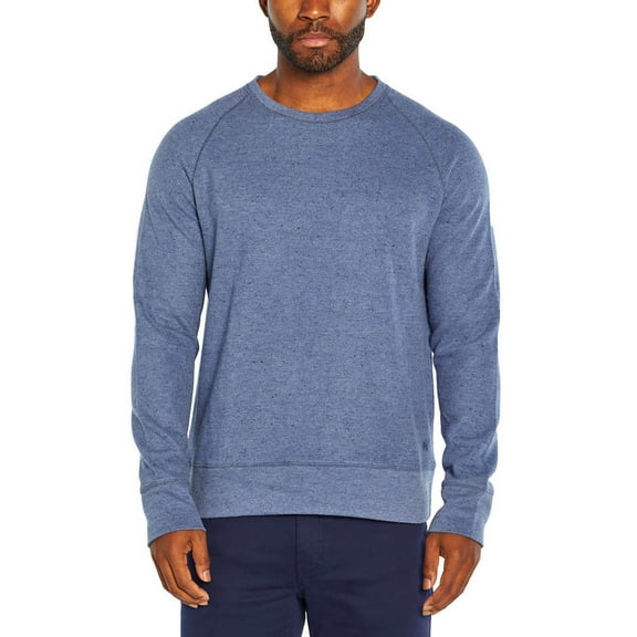 Banana Republic Men's Crewneck Pullover Sweatshirt (Infinity Blue, XL)