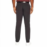 Banana Republic Mens Flat Front Pants True Black, 40Wx34L