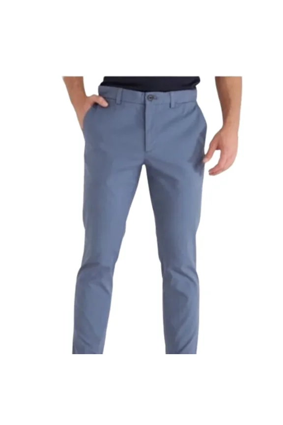 Men's Flat Front Pant China Blue 36X34