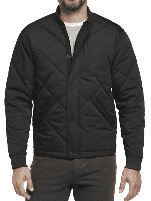 ジャケット・アウター BANANA REPUBLIC BOMBER JUCKET L BLACK Banana Republic Men's Quilted Bomber Jacket Black XL - Walmart.com