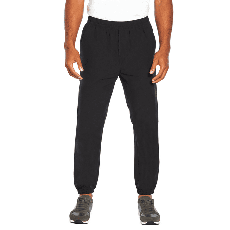 Banana Republic Men's Tech Jogger Pants (Black, XL) 