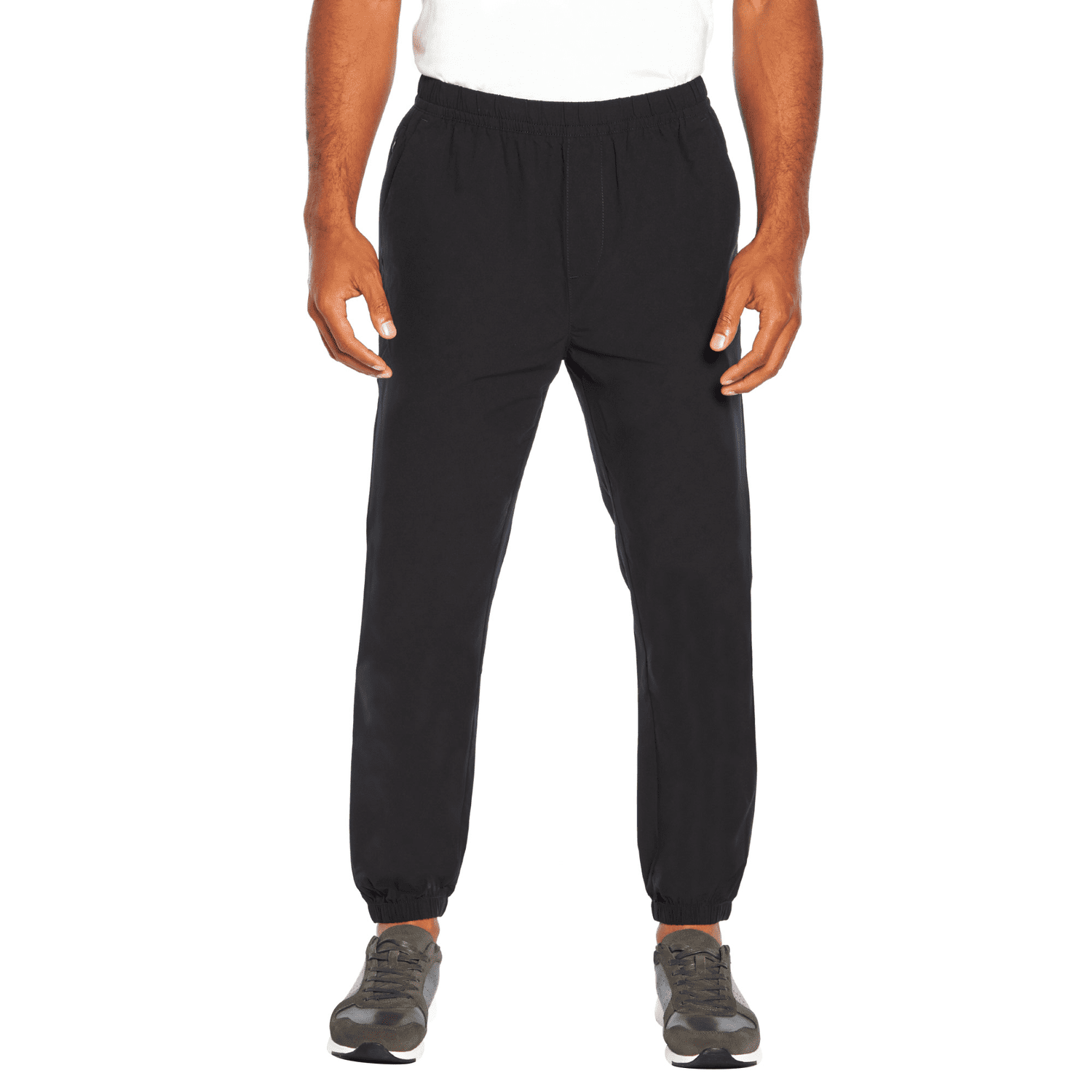 Banana Republic Men s Tech Jogger Pants Black XXL Walmart