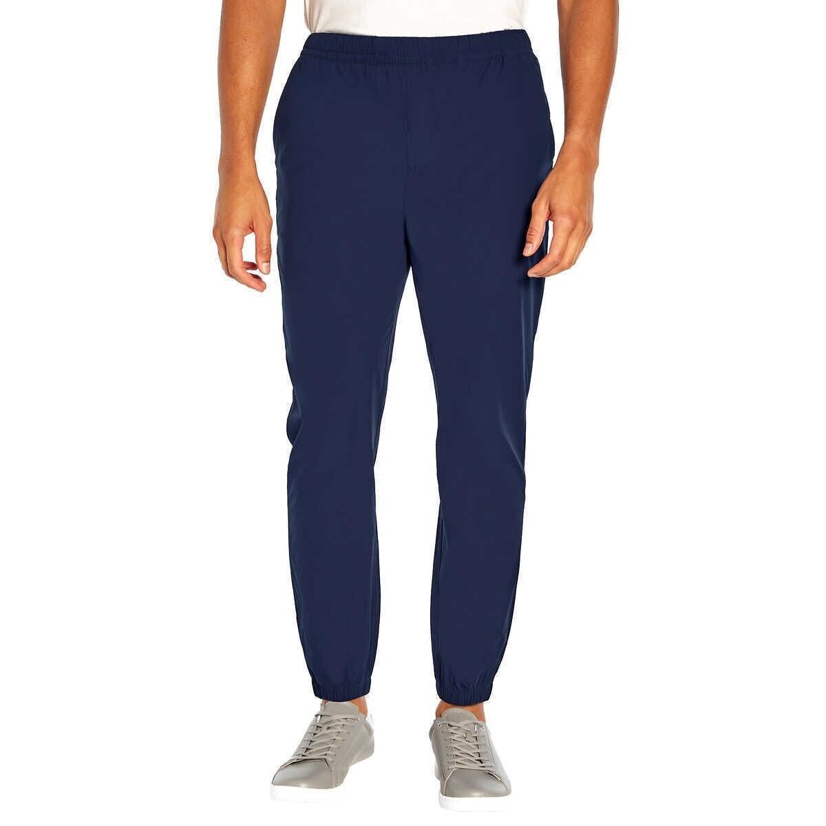 Banana Republic Men's Tech Jogger Pants (Blue Depths, Medium) - Walmart.com
