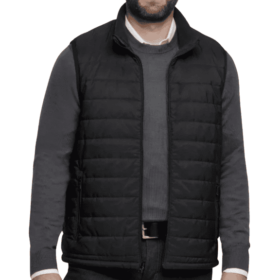 Banana Republic Men's Vest, Black, XXL