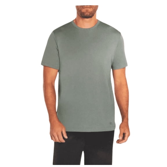 Banana Republic Mens Luxe Touch Performance Tee 100% Cotton Green Medium