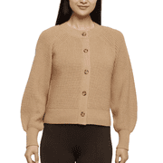 Banana Republic Womens Button Front Cardigan Tan Small