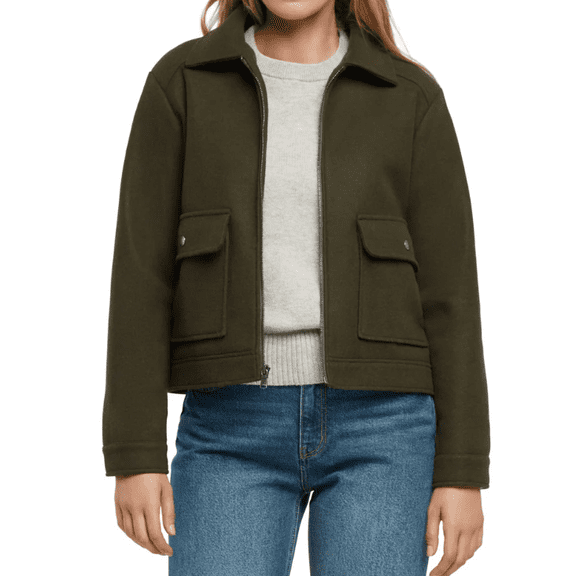 Banana Republic Women's Jacket Green Large