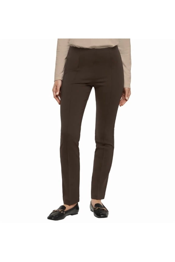 Women's Ponte Pant - Brown - Small